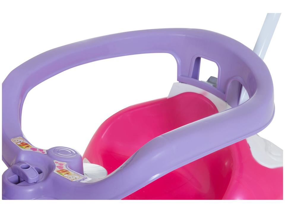 Triciclo Infantil Magic Toys Zoom Meg - Haste Removível - 9