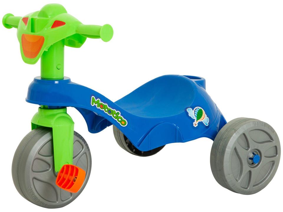 Triciclo Infantil Mototico com Empurrador - Bandeirante - 3