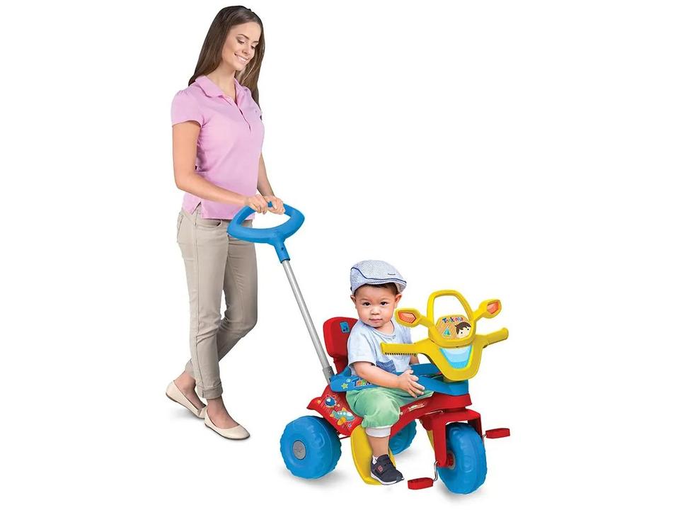 Triciclo Infantil Tonkinha com Empurrador - 2