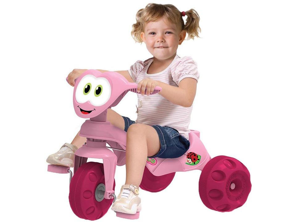 Triciclo Infantil Zootico com Empurrador - 3
