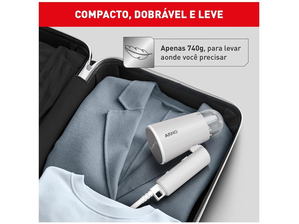 Vaporizador de Roupas Arno Steam Travel HS11 Portátil 70ml 1100W com Acessórios - 1