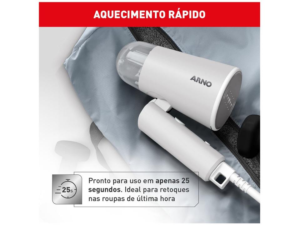 Vaporizador de Roupas Arno Steam Travel HS11 Portátil 70ml 1100W com Acessórios - 3