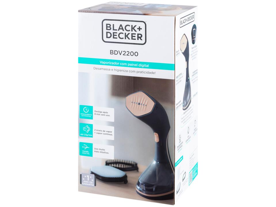 Vaporizador de Roupas Black+Decker BDV2200 Portátil 230ml 1500W com Acessórios - 12