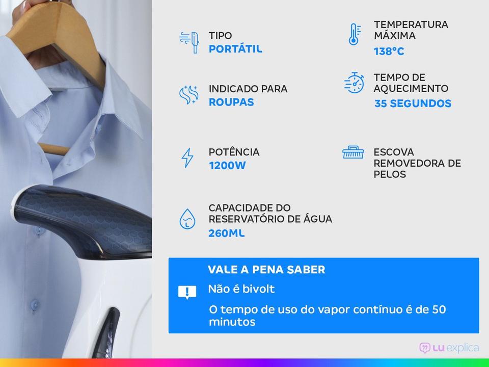 Vaporizador/Higienizador de Roupas Electrolux - 1