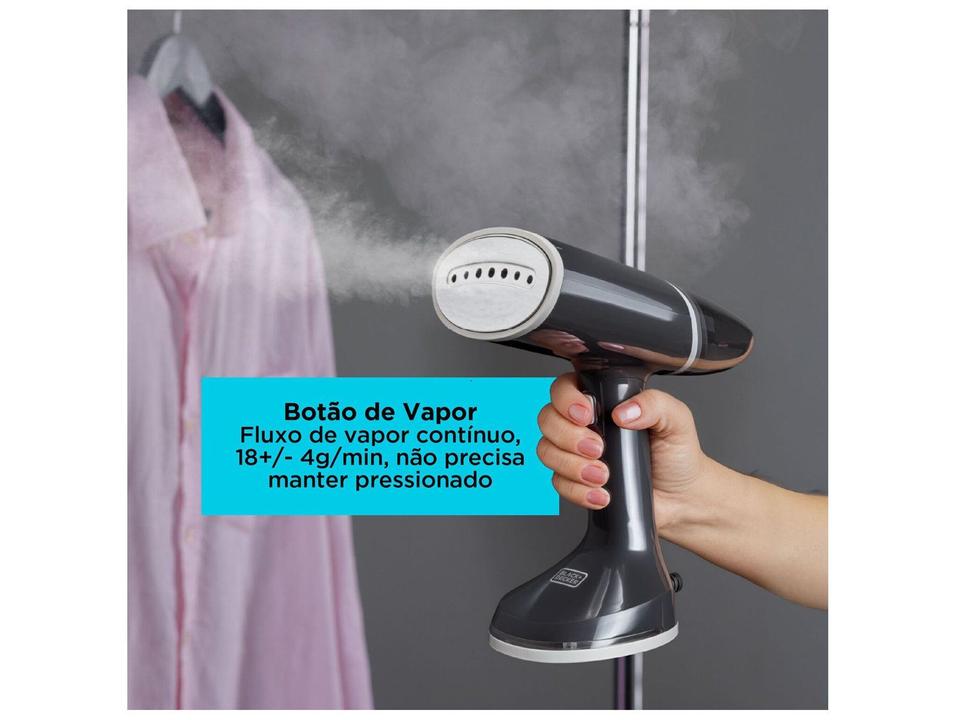 Vaporizador Portátil Black+Decker BDV3100-BR 1200W/1000W 200ml Preto - 1