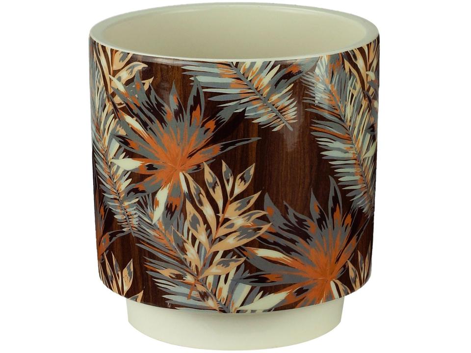 Vaso de Cerâmica Royal Tropical 13x12cm - 1