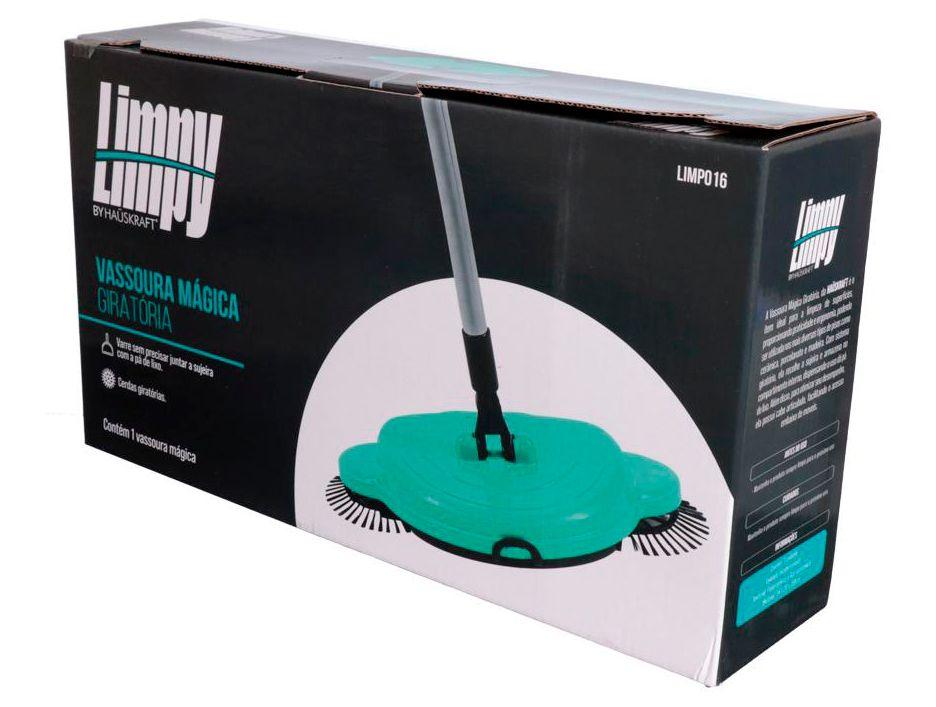 Vassoura Mágica Hauskraft com 2 Escova Limpy - 2