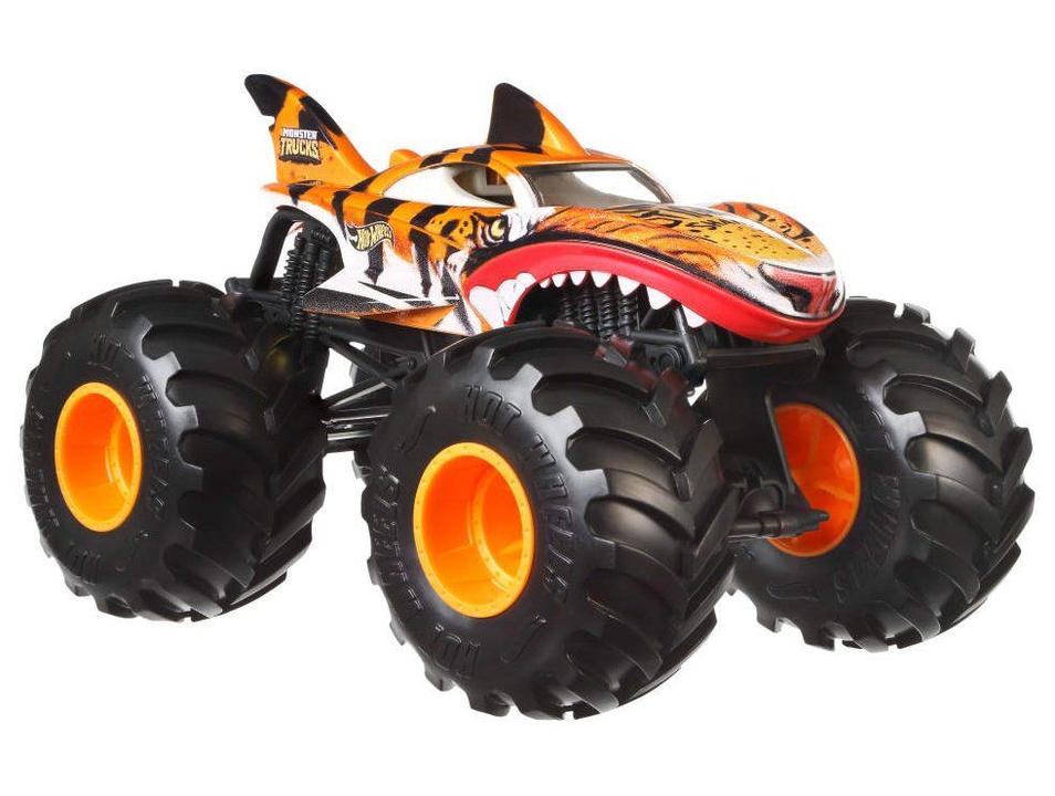 Veículo Hot Wheels Monster Trucks Tiger Shark Mattel - 2