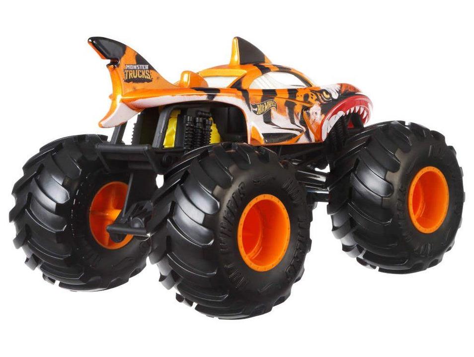 Veículo Hot Wheels Monster Trucks Tiger Shark Mattel - 3