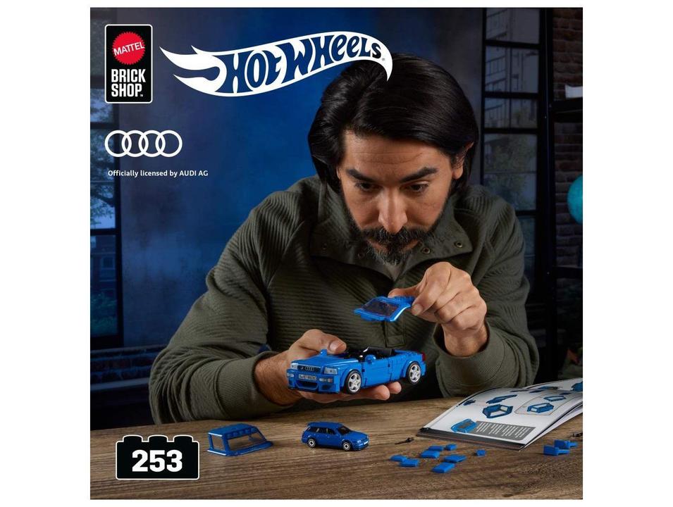 Veículo Mattel Brick Shop Speed Audi Avant RS2 1994 - 1