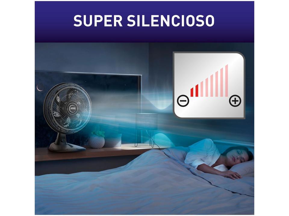 Ventilador 2 em 1 Arno X-Treme 6 VE60 40cm 6 Pás 3 Velocidades Preto 2720017911 - 7