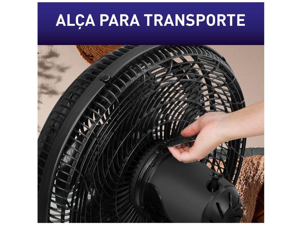 Ventilador 2 em 1 Arno X-Treme 6 VE60 40cm 6 Pás 3 Velocidades Preto 2720017912 - 11