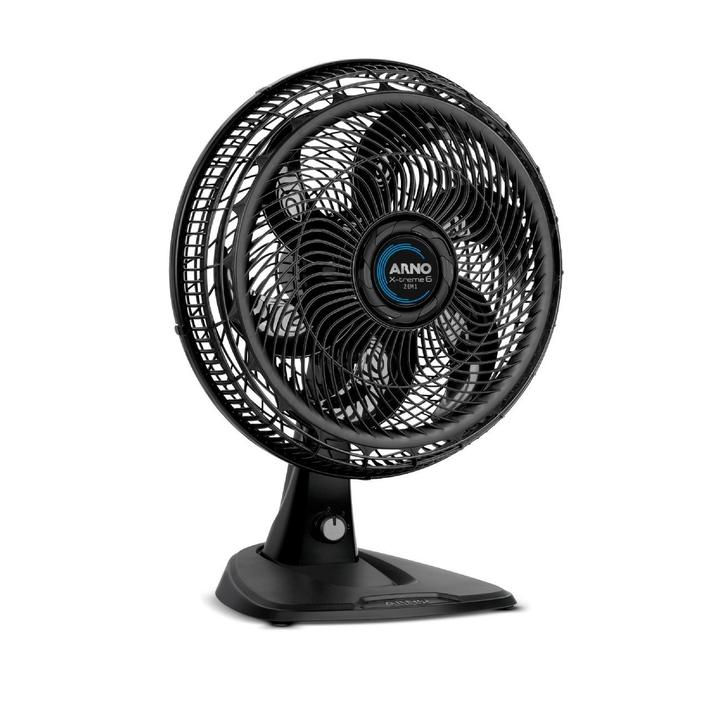 Ventilador 2 em 1 Arno X-Treme 6 VE60 40cm 6 Pás 3 Velocidades Preto 2720017912 - 1
