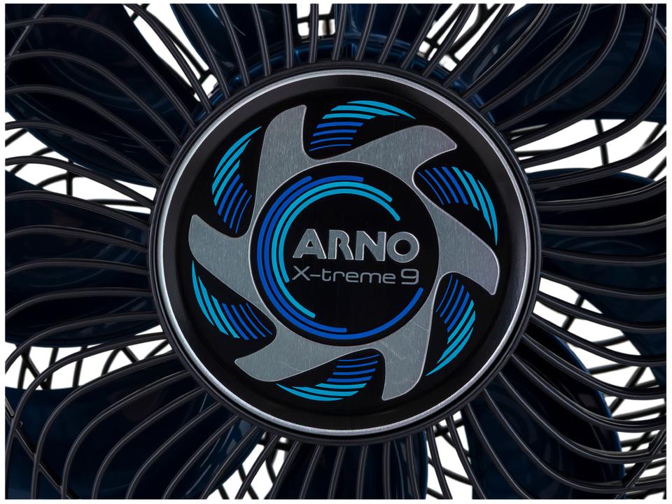 Ventilador 2 em 1 Arno X-Treme VE9M 40cm 9 Pás 3 Velocidades Preto e Azul Escuro - 11