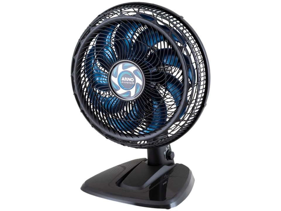 Ventilador 2 em 1 Arno X-Treme VE9M 40cm 9 Pás 3 Velocidades Preto e Azul Escuro - 6