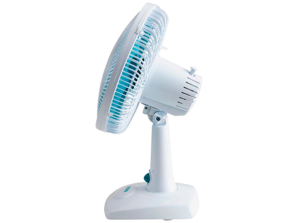 Ventilador 2 em 1 Ultra V-30B-6P 30cm 6 Pás 3 Velocidades Branco e Azul - 5