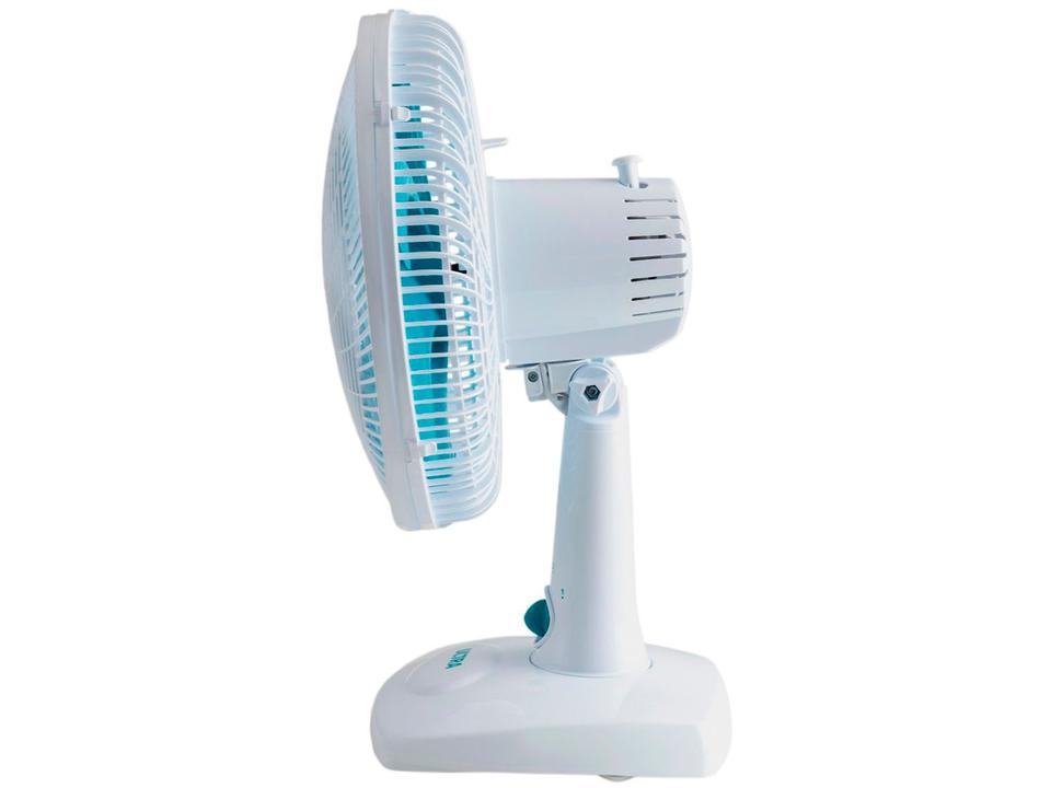 Ventilador 2 em 1 Ultra V-30B-6P 30cm 6 Pás 3 Velocidades Branco e Azul - 4