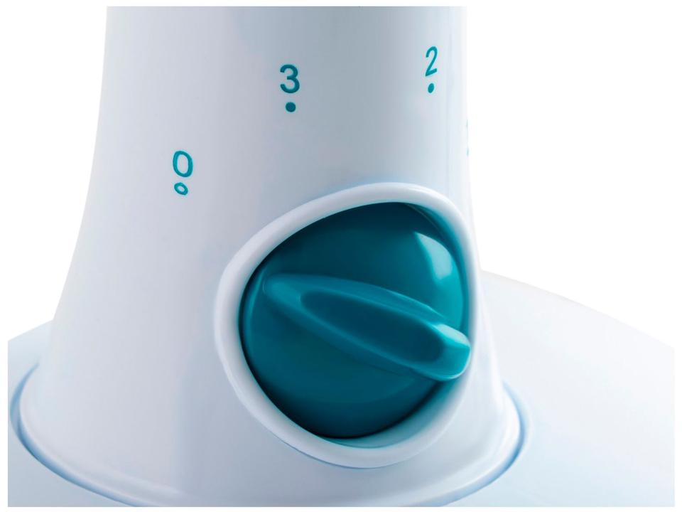 Ventilador 2 em 1 Ultra V-30B-6P 30cm 6 Pás 3 Velocidades Branco e Azul - 6