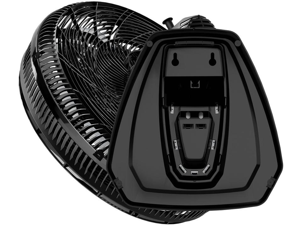 Ventilador 2 em 1 Wap Flow Turbo 50cm 8 Pás 3 Velocidades Preto e Cinza - 16
