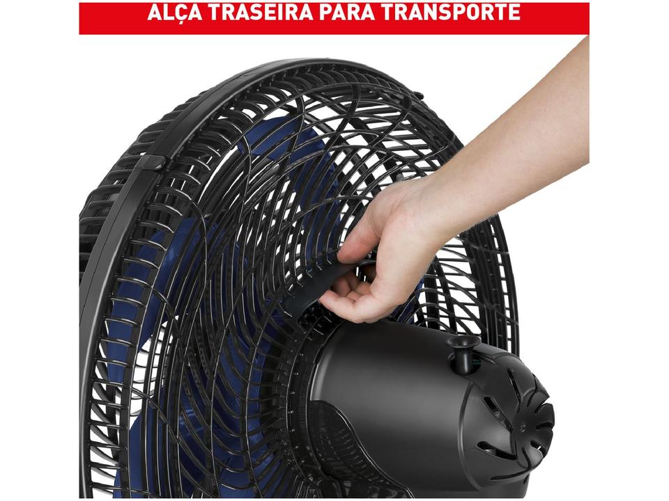 Ventilador de Coluna Arno X-Treme 9 Repelente VE95 40cm 9 Pás 3 Velocidades Preto e Azul Escuro 2720017499 - 6