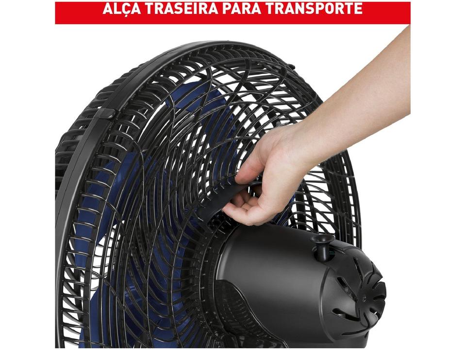 Ventilador de Coluna Arno X-Treme 9 VE9C 40cm 9 Pás 3 Velocidades Preto e Azul Escuro 2720018338 - 5