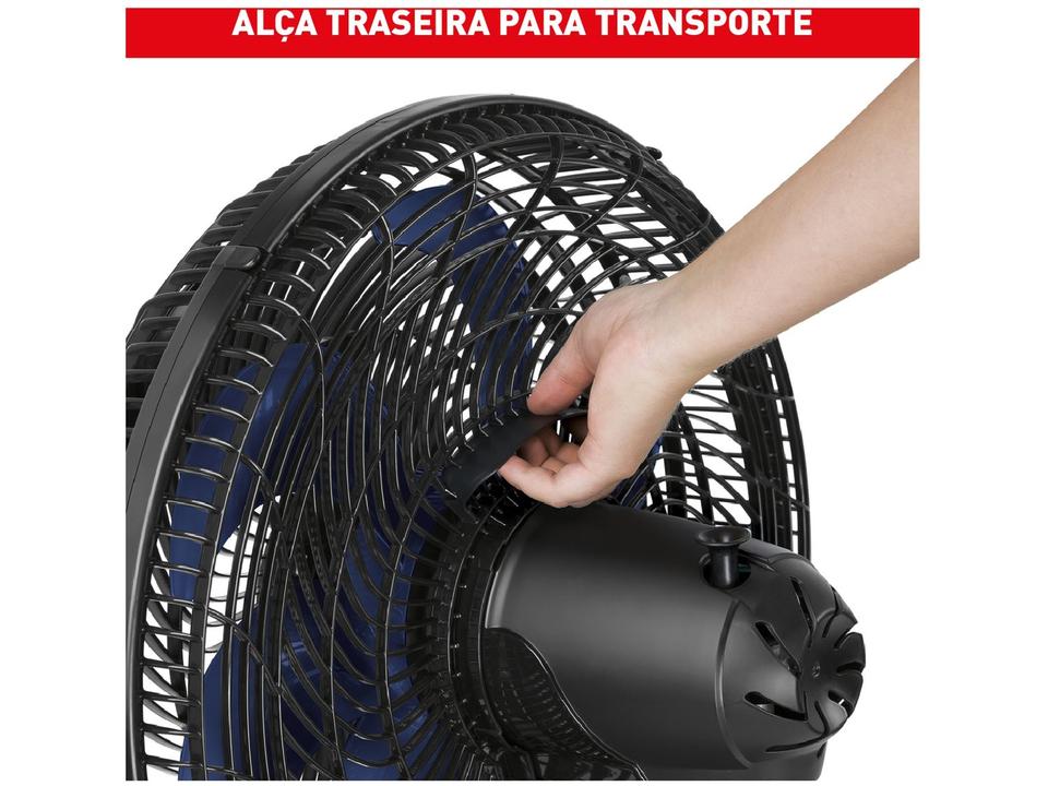 Ventilador de Coluna Arno X-Treme 9 VE9C 40cm 9 Pás 3 Velocidades Preto e Azul Escuro 2720018339 - 5