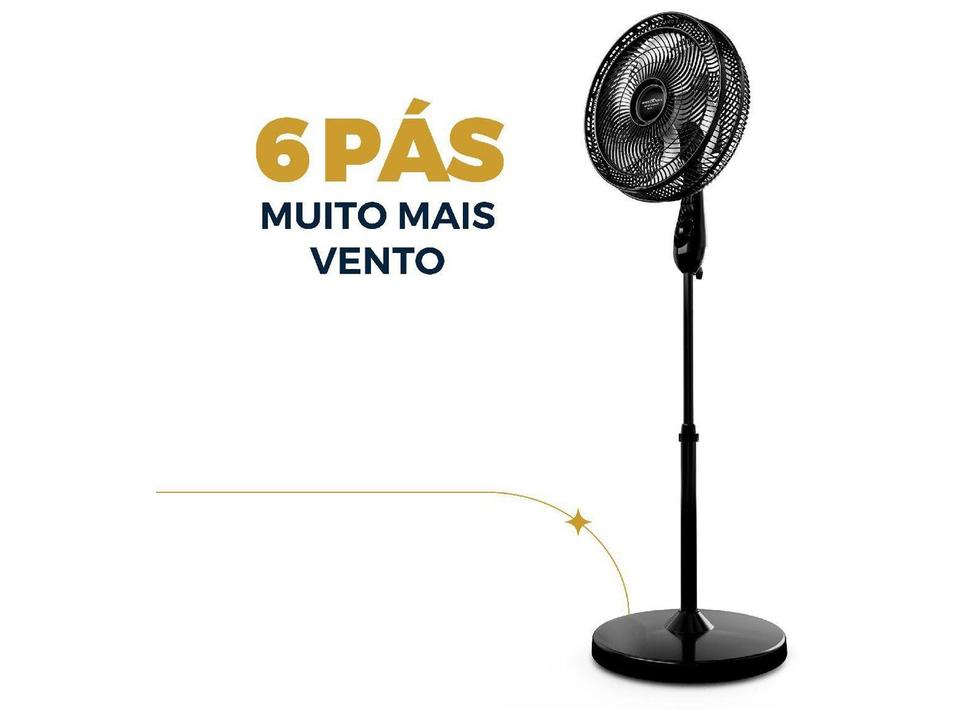 Ventilador de Coluna Britânia BVC41A 48cm 6 Pás 3 Velocidades Preto - 2