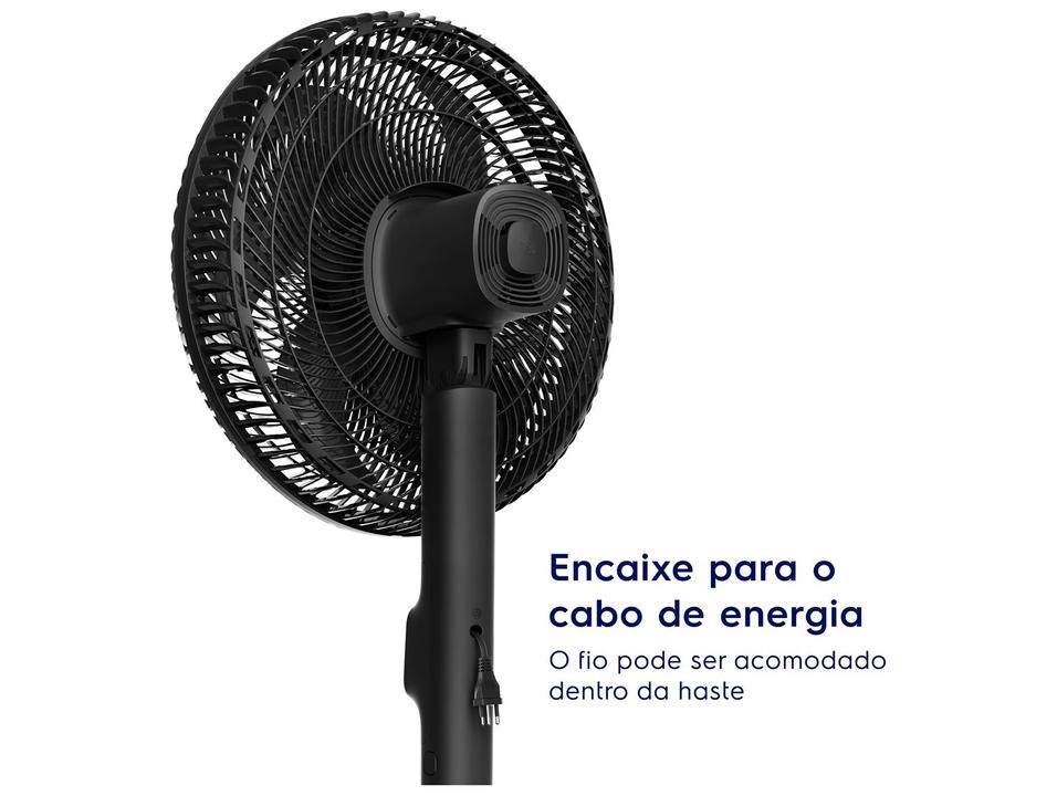 Ventilador de Coluna Electrolux Efficient EFS40 40cm 6 Pás 3 Velocidades Grafite 3511ADBR405 - 5