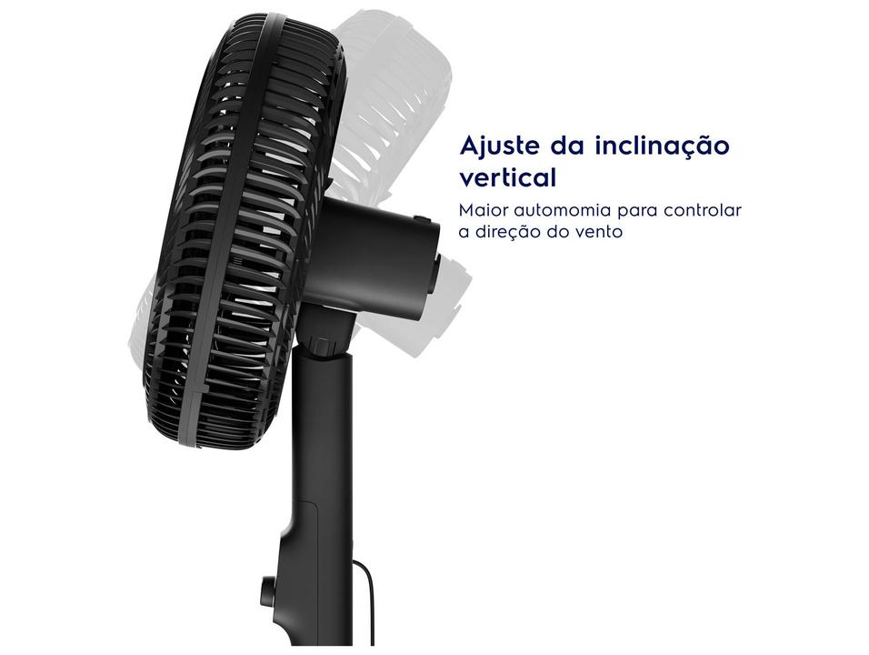 Ventilador de Coluna Electrolux Efficient EFS40 40cm 6 Pás 3 Velocidades Grafite 3511ADBR405 - 6