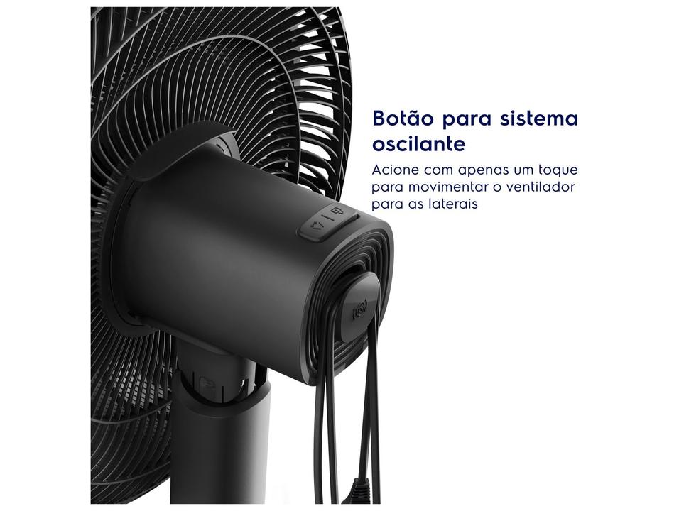 Ventilador de Coluna Electrolux Efficient EFS40 40cm 6 Pás 3 Velocidades Grafite 3511ADBR405 - 4