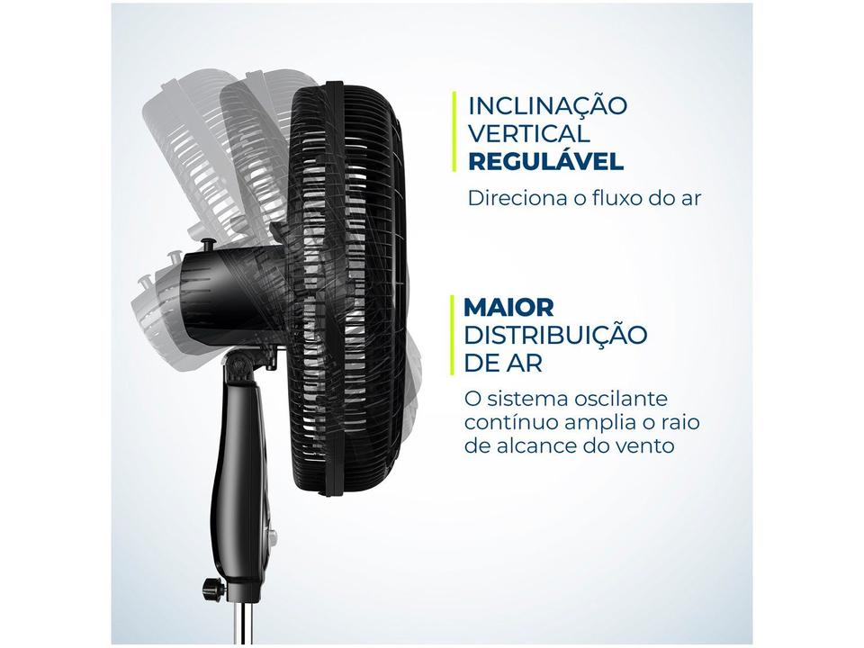 Ventilador de Coluna Mondial Super Turbo VTX-50C-8P 50cm 3 Velocidades - 5
