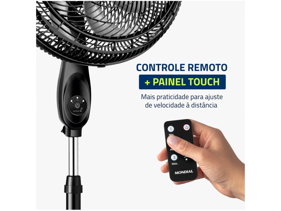 Ventilador de Coluna Mondial VTX-40C-8P-CR 40cm - 3
