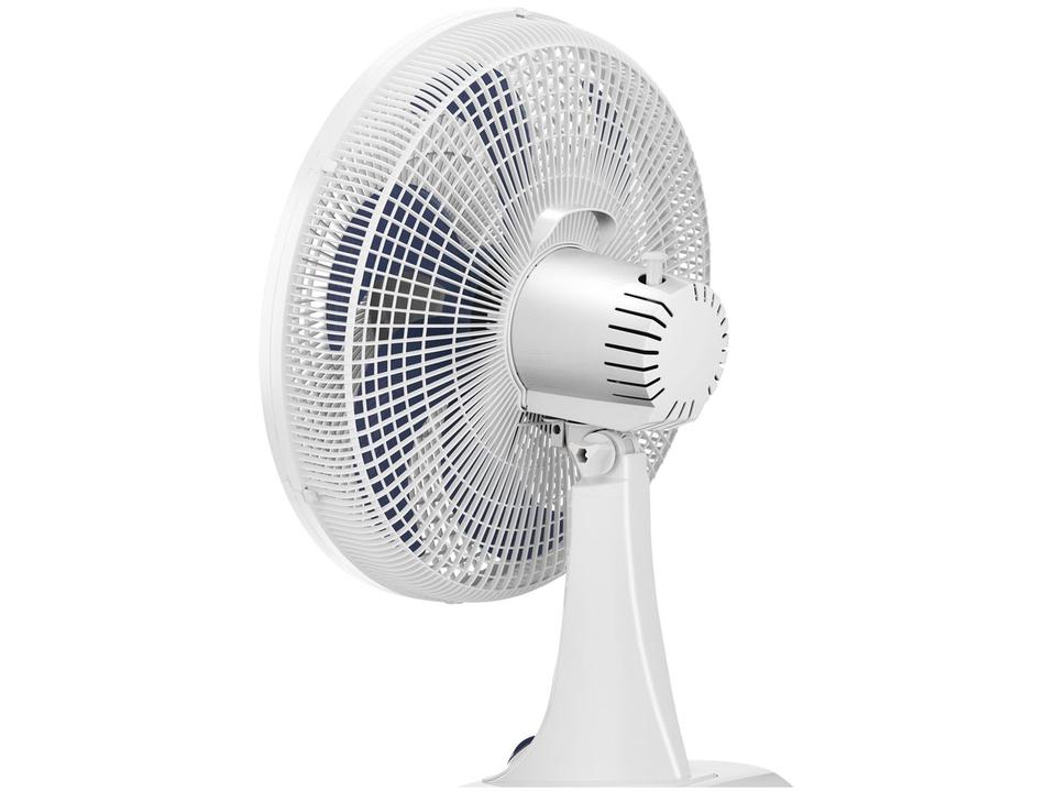 Ventilador de Mesa Mondial Super Power VSP-40-W 40cm 6 Pás 3 Velocidades Branco e Azul - 220 V - 10