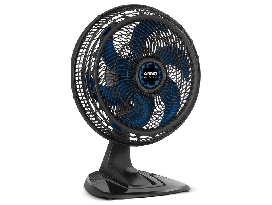 Ventilador de Mesa Arno Air Force VA46 40cm 6 Pás 3 Velocidades Preto e Azul Escuro 2720018897 - 8