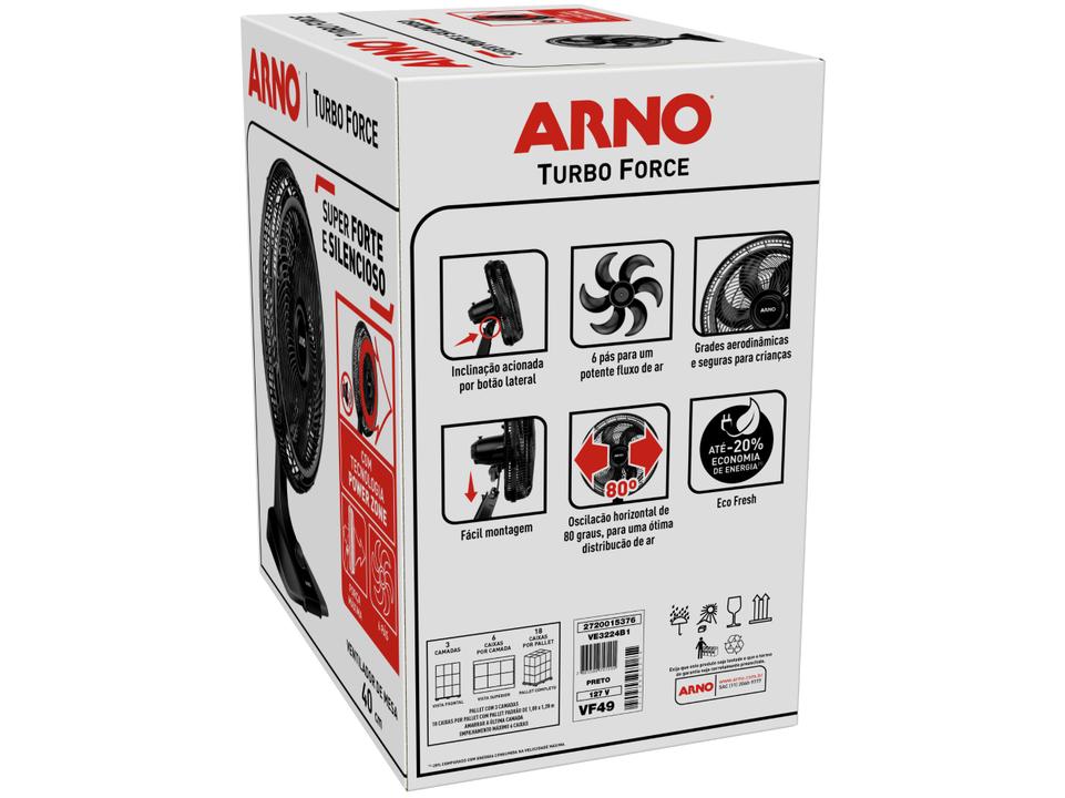 Ventilador de Mesa Arno VF49 Turbo Force - 14