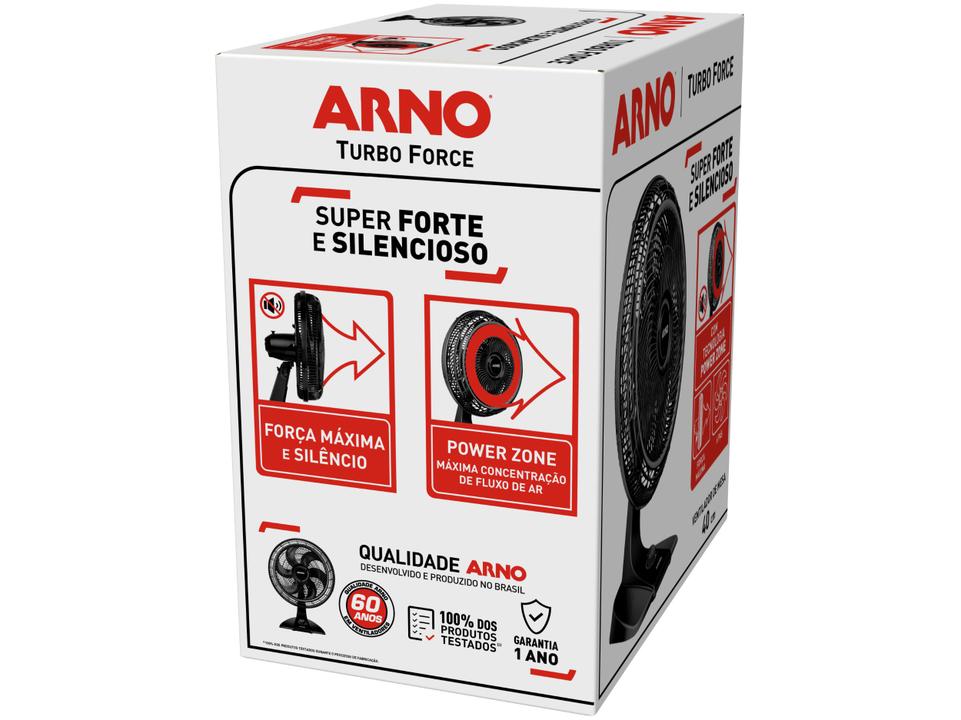 Ventilador de Mesa Arno VF49 Turbo Force - 40cm 3 Velocidades - 110 V - 13