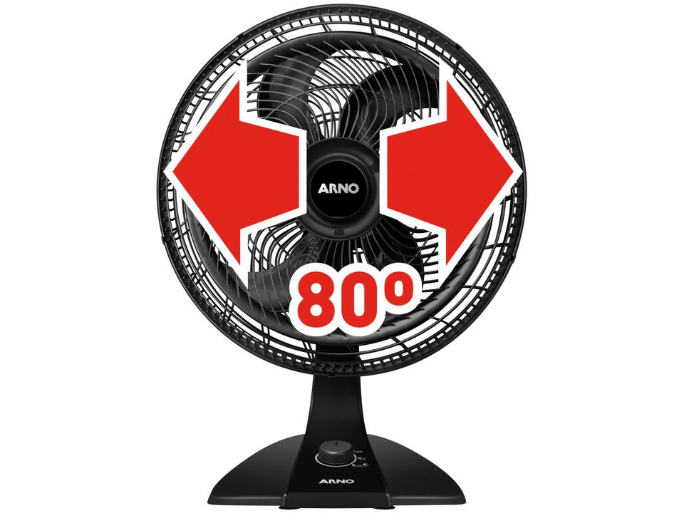 Ventilador de Mesa Arno VF49 Turbo Force - 40cm 3 Velocidades - 110 V - 11