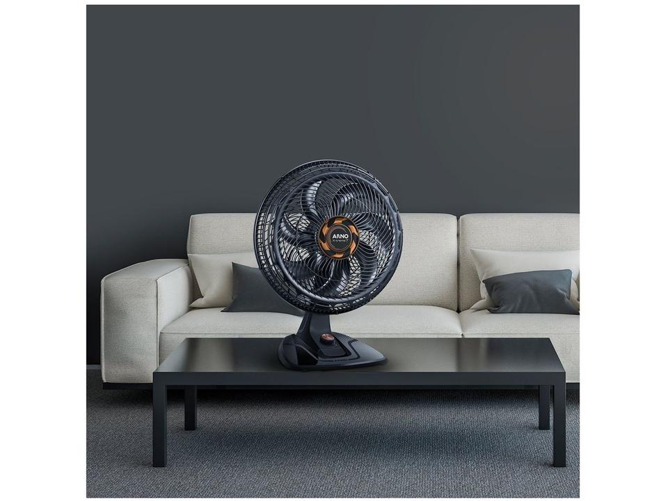 Ventilador de Mesa Arno X-Treme 7 40cm 7 Pás 3 Velocidades Cinza e Cobre - 2