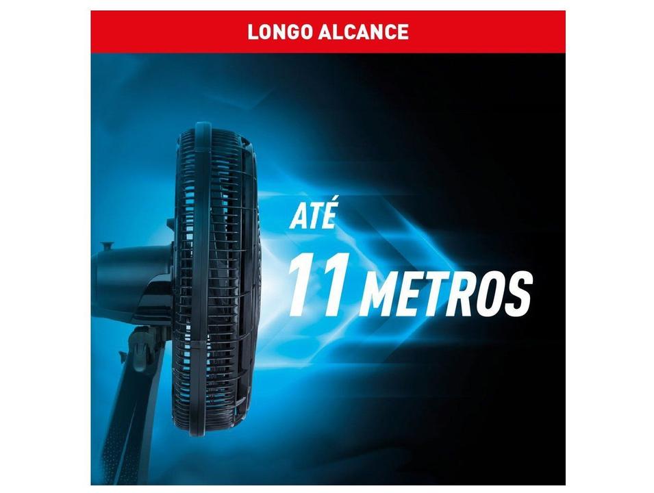Ventilador de Mesa Arno X-Treme VE70 40cm 7 Pás 3 Velocidades Preto e Azul Escuro - 2
