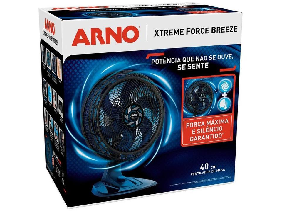 Ventilador de Mesa Arno Xtreme Force Breeze VB40 - 10