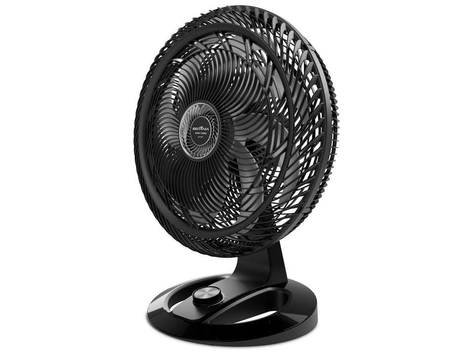 Ventilador de Mesa Britânia Maxx Force BVT50T 8 Pás 3 Velocidades Preto 33011214 - 10