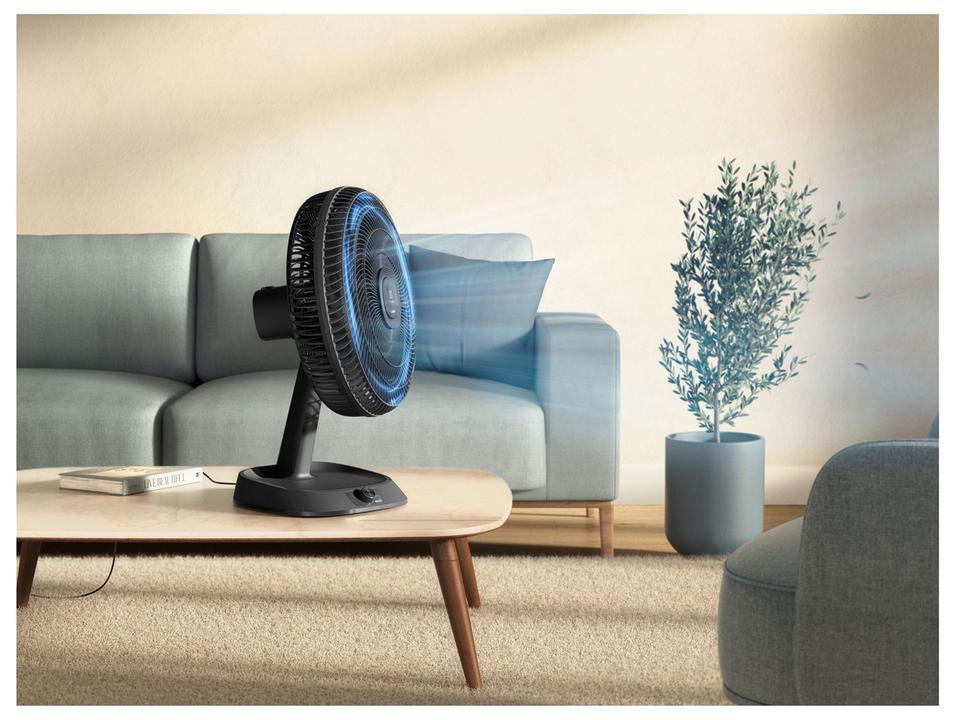 Ventilador de Mesa Electrolux Efficient EFD40 40cm 6 Pás 3 Velocidades Grafite 3510AIBR404 - 6