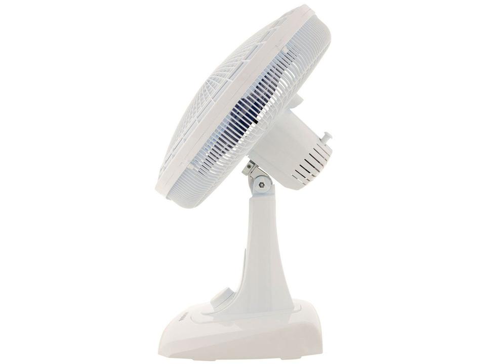 Ventilador de Mesa Mondial Super Power VSP-40-W 40cm 6 Pás 3 Velocidades Branco e Azul - 9