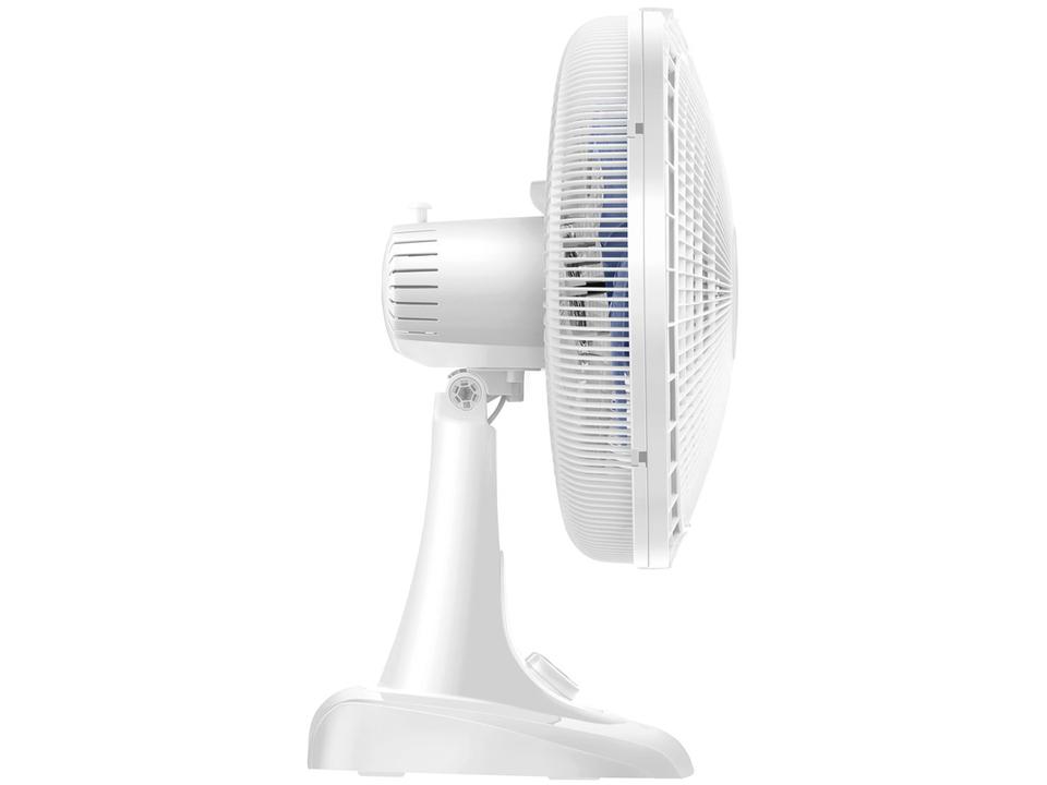 Ventilador de Mesa Mondial Super Power VSP-40-W 40cm 6 Pás 3 Velocidades Branco e Azul - 110 V - 7