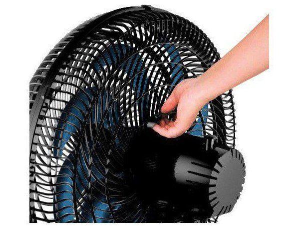 Ventilador de Mesa Mondial Super Turbo VTX-40 Chrome 40cm 8 Pás 3 Velocidades - 12