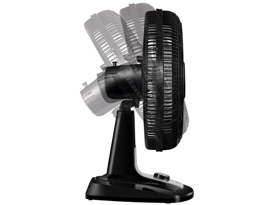 Ventilador de Mesa Mondial Super Turbo VTX-40 Chrome 40cm 8 Pás 3 Velocidades - 11