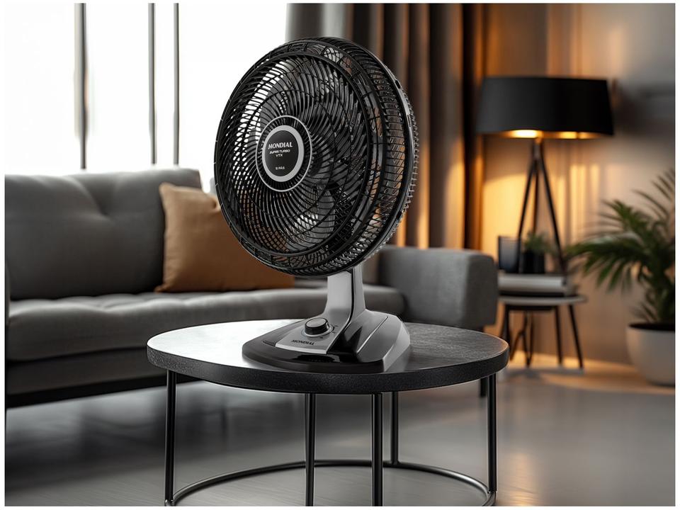 Ventilador de Mesa Mondial VTX-40-8P Turbo 40cm 3 Velocidades - 6