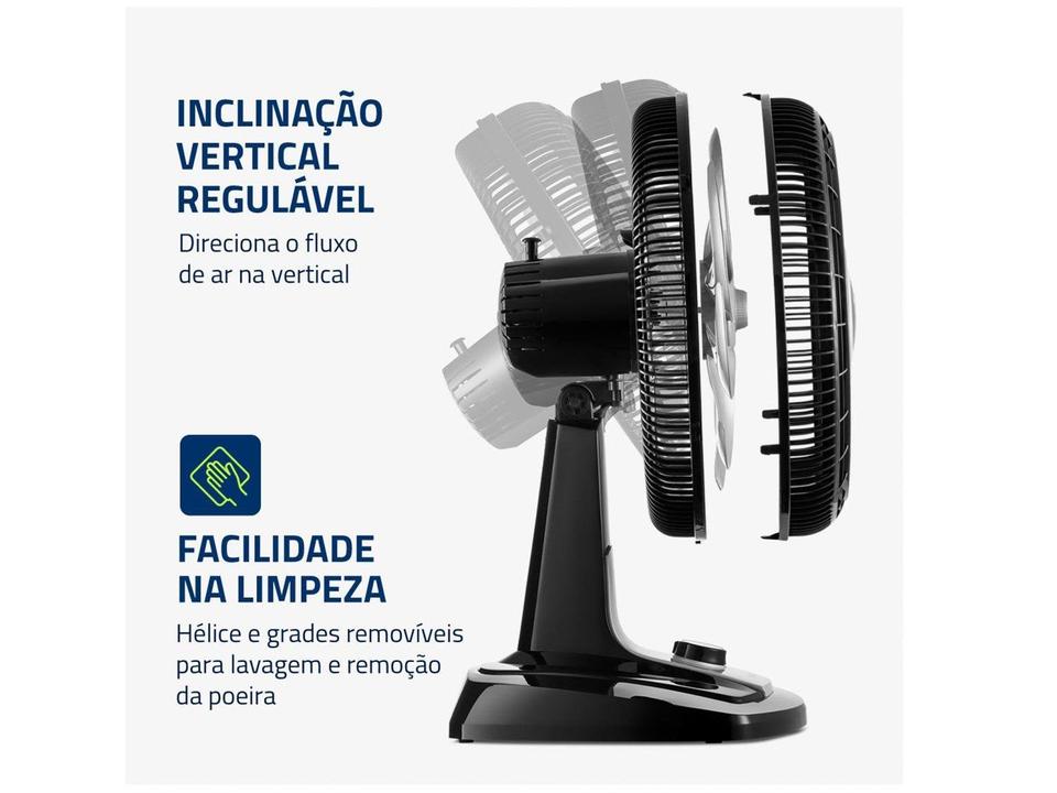 Ventilador de Mesa Mondial VTX-40-8P Turbo 40cm 3 Velocidades - 3