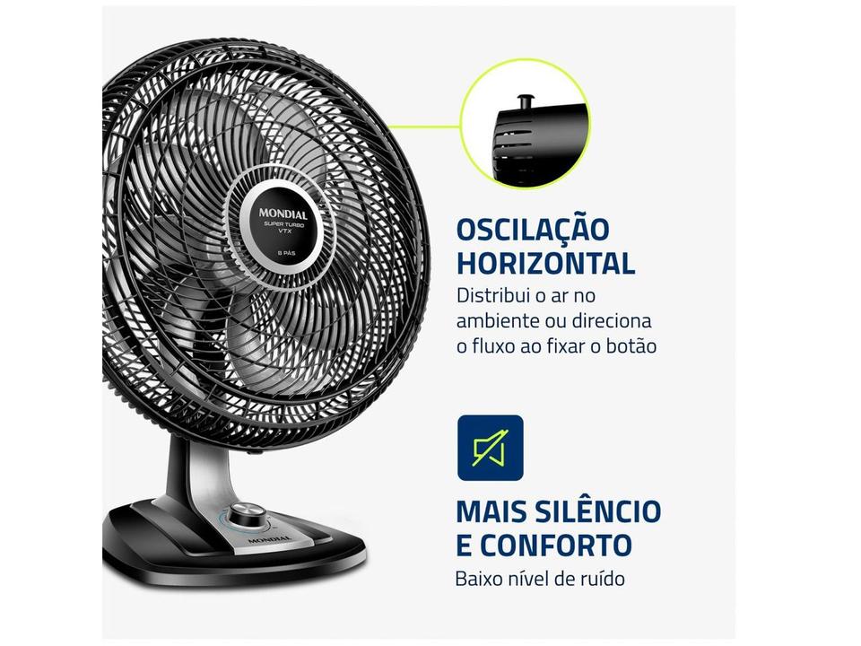 Ventilador de Mesa Mondial VTX-50 50cm - 5