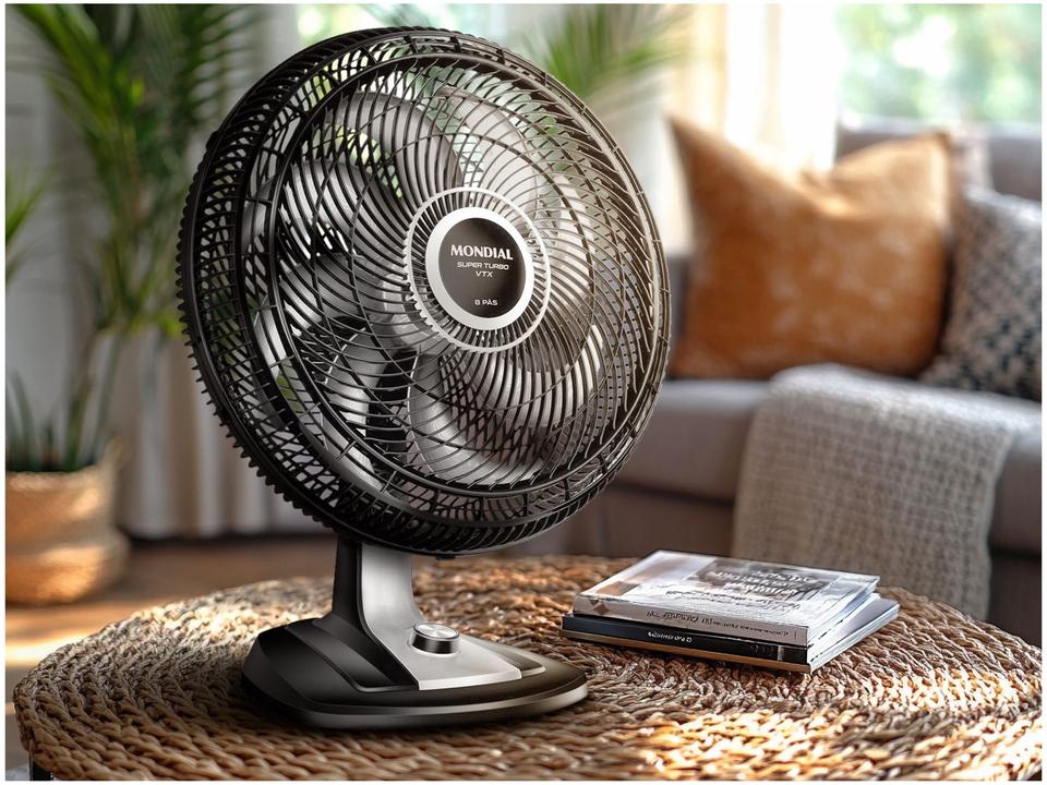 Ventilador de Mesa Mondial VTX-50 50cm 8 Pás 3 Velocidades - 2